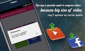 Movie & Videos Compressor скриншот 3
