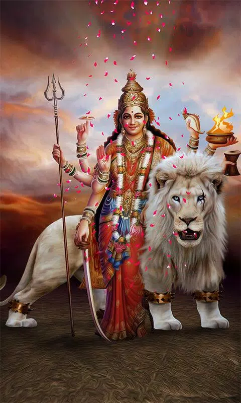 Navratri Live Wallpaper – Durga Maa Mobile theme APK for Android Download