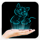 Cats 3D Hologram Simulator APK