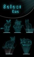 Cats 3D Hologram Simulator poster
