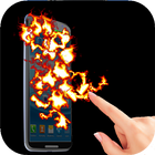 Fire Screen FingerTouch Prank icon