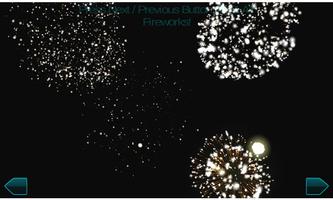 Fireworks New Year 2017 3d captura de pantalla 2