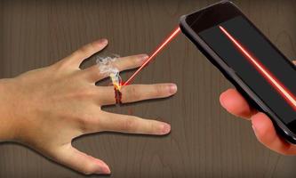 Laser Cut Finger Prank screenshot 1