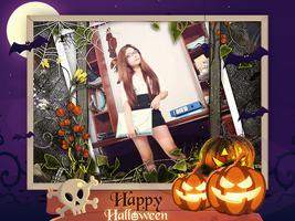 برنامه‌نما Halloween Photo Frame عکس از صفحه