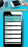 Smart Voice Recorder capture d'écran 1