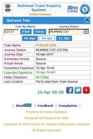 Indian Rail Enquiry & Booking capture d'écran 1