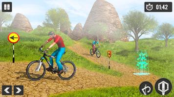 Jogo de Bicicleta Descendo Montanha: MTB DownHill imagem de tela 3