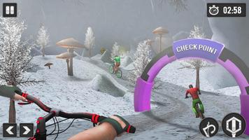 Jogo de Bicicleta Descendo Montanha: MTB DownHill imagem de tela 1