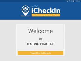 MTBC iCheckin – Automated Patient Check-in System Affiche