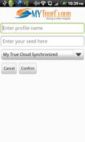 My True Cloud Mobile Secure Affiche