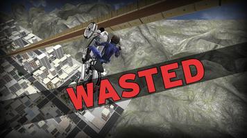 Super Hero Bike Mega Ramp captura de pantalla 2