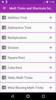 Math Tricks Competitive Exam 海报