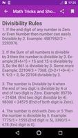 Math Tricks Competitive Exam capture d'écran 2