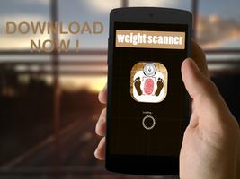 Weight Scanner detector Prank ポスター