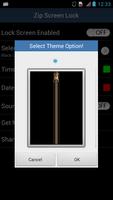 Zip Screen Lock syot layar 2