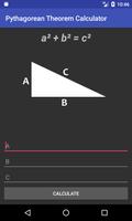 Pythagorean Theorem Calculator Plakat