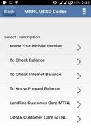 پوستر MTNL USSD Codes