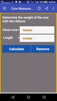 Cow Measure Calculator पोस्टर