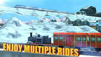 Uphill Train Racing 3D capture d'écran 1