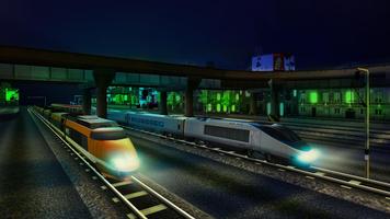 Euro Train Driving Games capture d'écran 2