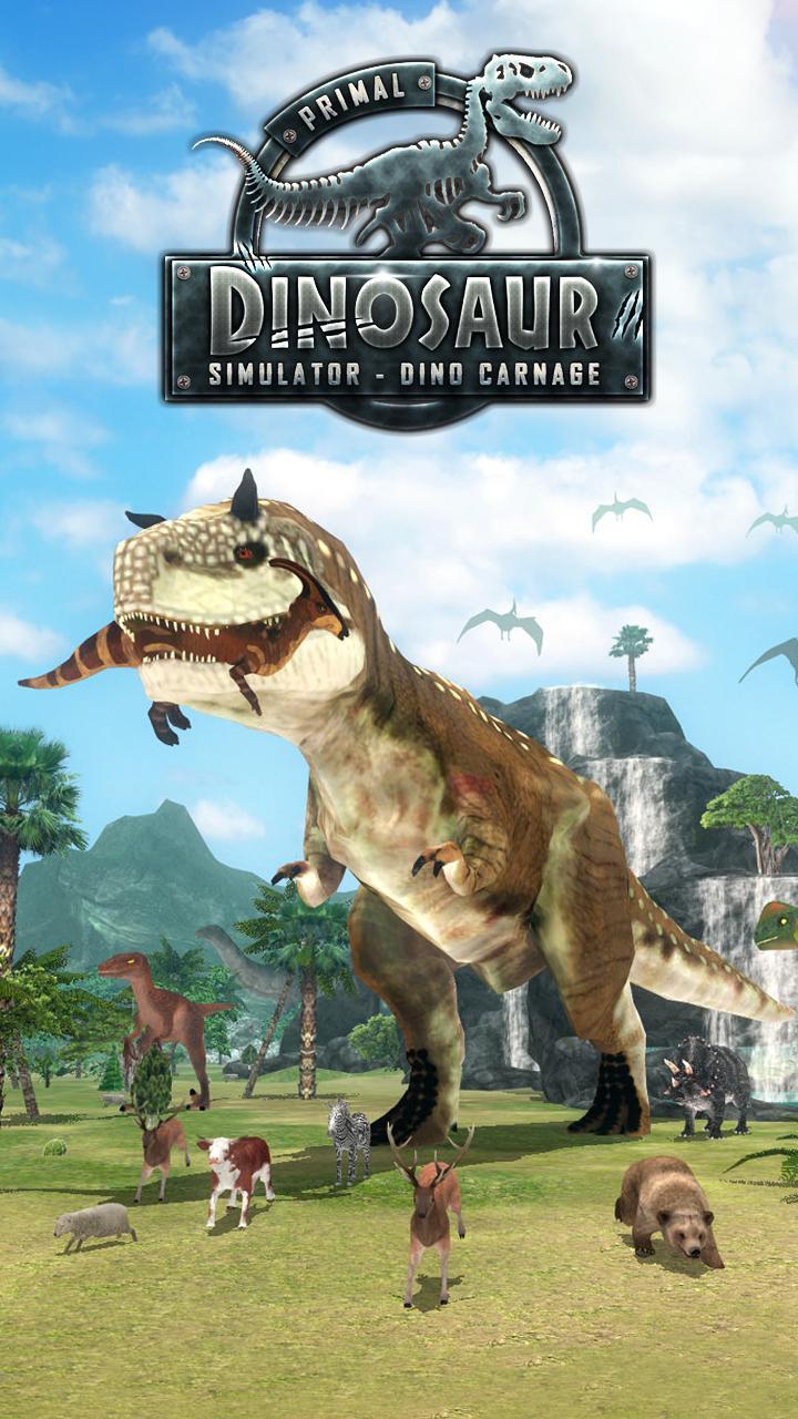 Primal Dinosaur Simulator Dino Carnage For Android Apk - roblox dinosaur simulator best dino
