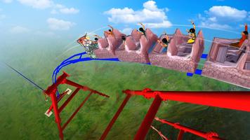 Roller coaster Jet speed Simulator Games capture d'écran 2