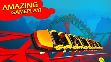 Roller Coaster Rush 3D الملصق