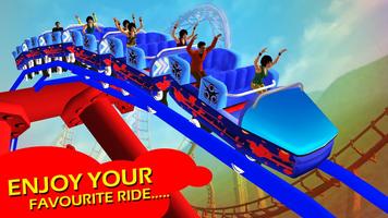 Roller Coaster Rush 3D captura de pantalla 1