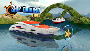 Ship Driving Games Plakat