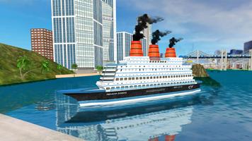 Ship Driving Games پوسٹر