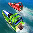 Speed Boat Racing Zeichen