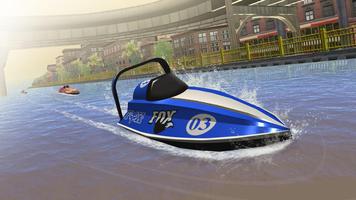 Speed Boat Racing Plakat