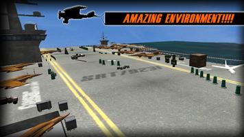Navy Plane Driving Simulator captura de pantalla 1
