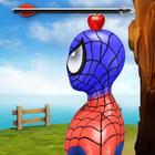 Apple Shooter with Spider Hero icône