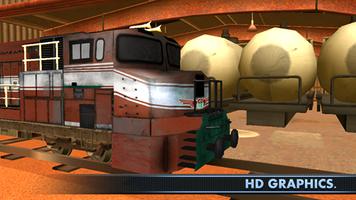 Desert train 3D capture d'écran 3