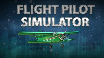 Flight Simulator-Pilot Plakat