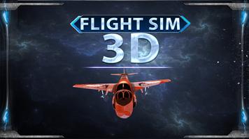 Flight Sim 3D plakat