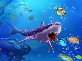 Shark Simulator 3d Game captura de pantalla 2