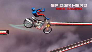 Spider Hero Bike Racing capture d'écran 2