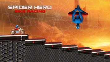 Spider Hero Bike Racing capture d'écran 3