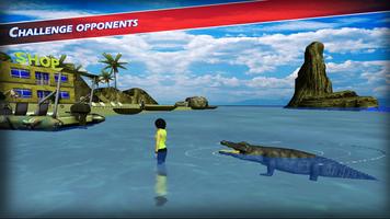 Sauvage Crocodile Simulator capture d'écran 3