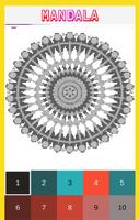 Mandala Color by Number-Pixel Art Coloring capture d'écran 3