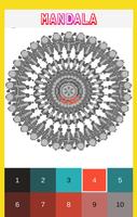 Mandala Color by Number-Pixel Art Coloring 스크린샷 1