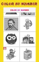 MTSI Color by Number: Coloring book - Pixel Art 포스터