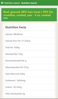 2 Schermata Calories in Food