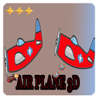 flight Air : fly plane 3D ícone