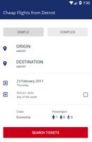 Cheap Flights from Detroit পোস্টার