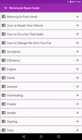 Motorcycle Repair Guide الملصق
