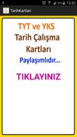 Tarih Çalışma Kartları İlkler  পোস্টার