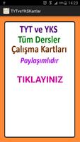 TYT ve YKS Çalışma Kartları পোস্টার